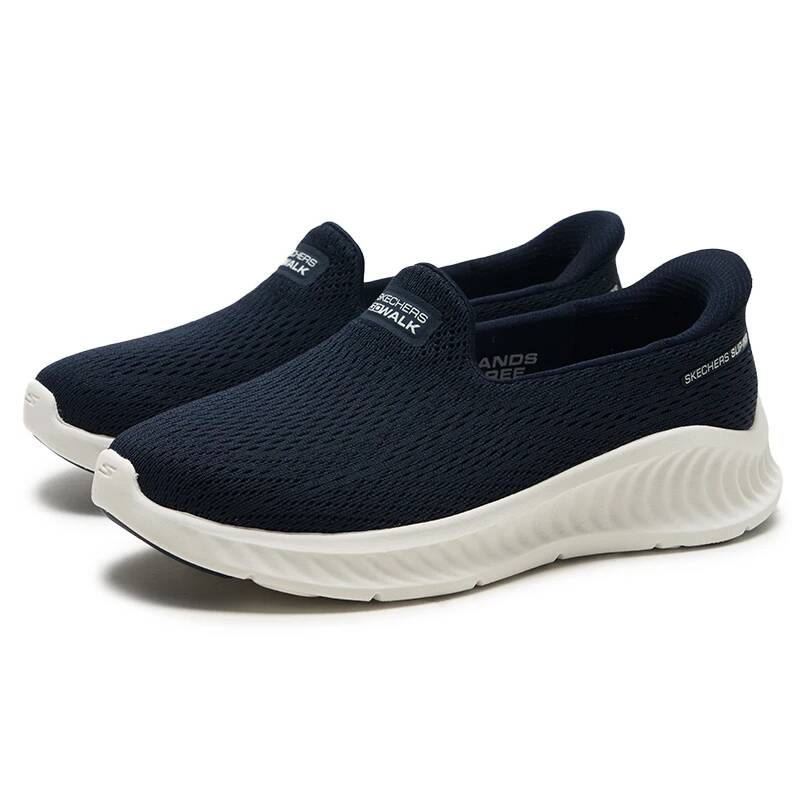 Skechers 125644-NVW Sneakers S - Knit Fabric Lace Up Sneakers recensione e prezzo